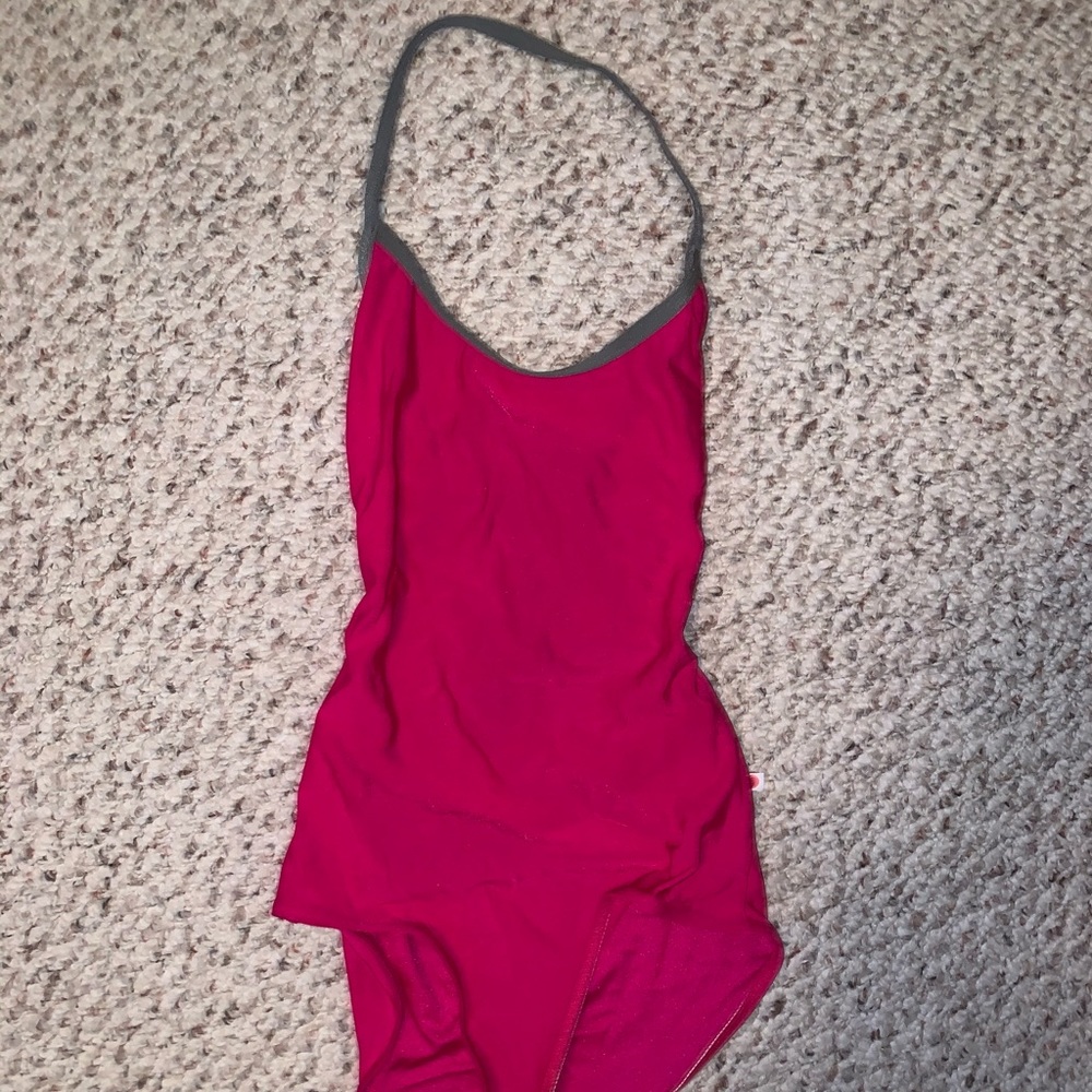 Yumiko halter leotard